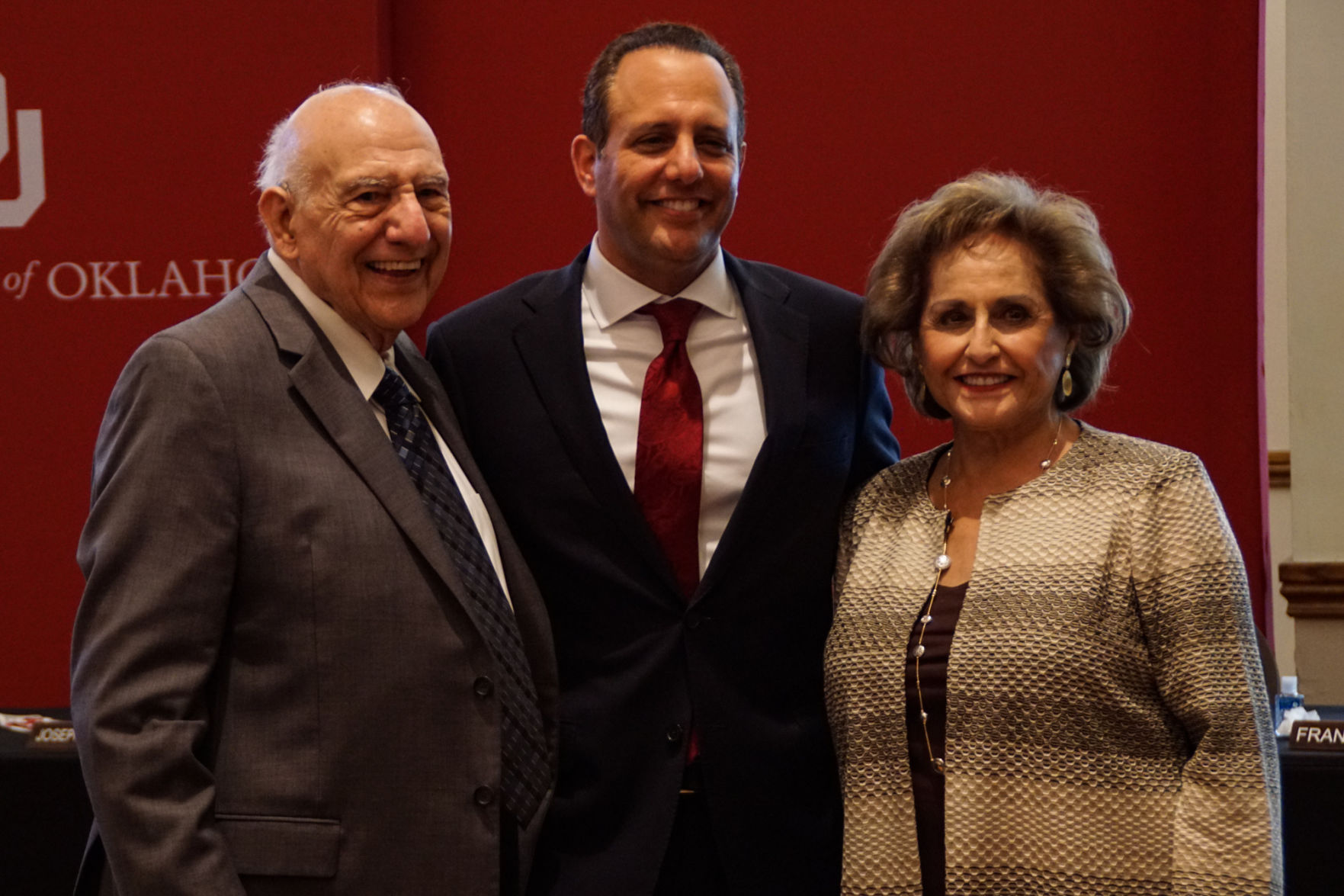 Joseph Harroz and parents